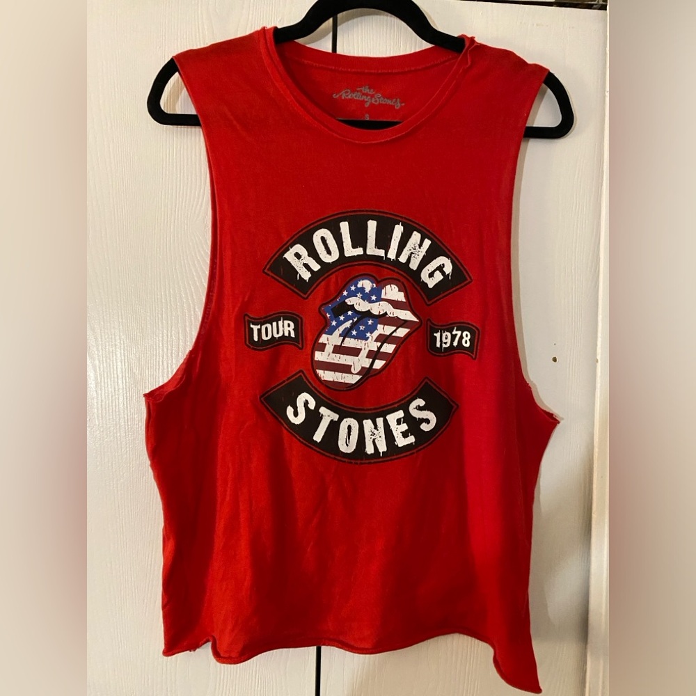 The Rolling Stones Bold Red Tee
